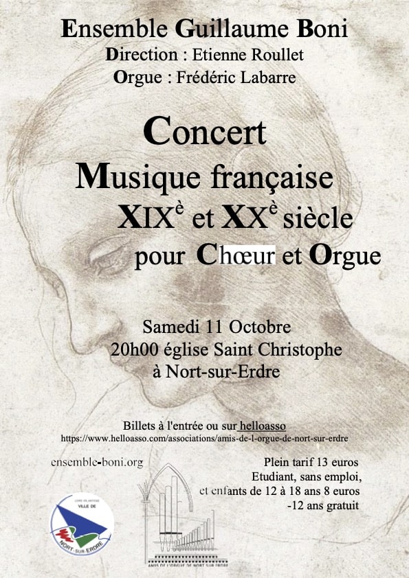 Concert 11/10/2025 Nort-sur-Erdre